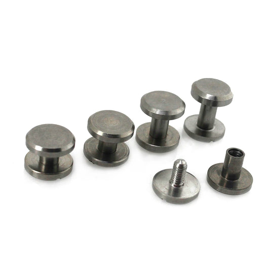 10mm Flat Cap Chicago Screw Stainless Steel