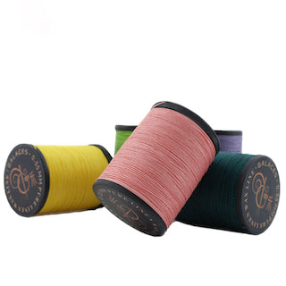 130M Spools 0.55mm Waxed Linen Thread for Hand Sewing Leather