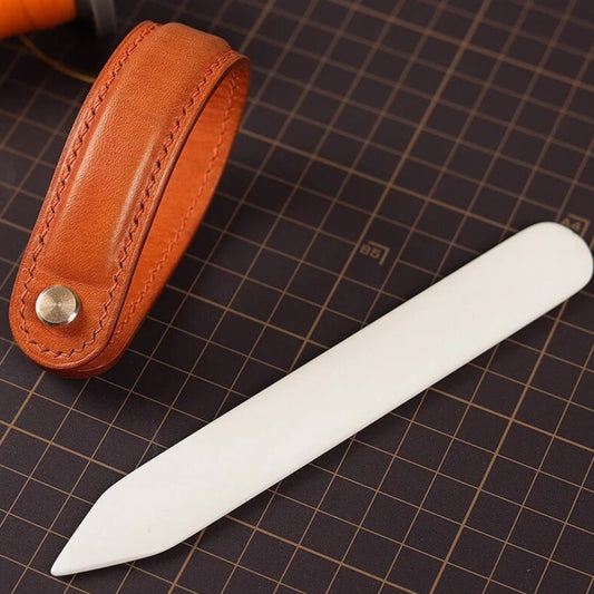 Genuine Ox Bone Folder for Leather and Paper Craft