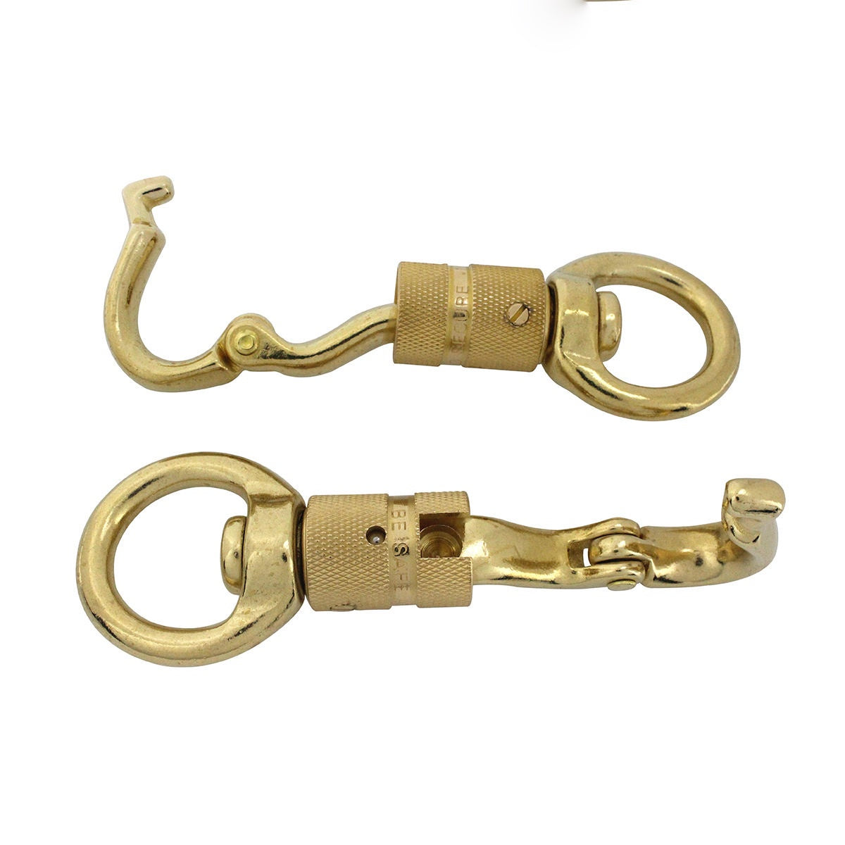 Heavy Duty Solid Brass Quick Release, Halter Snap, Horse Lead Rope Clasp Hook