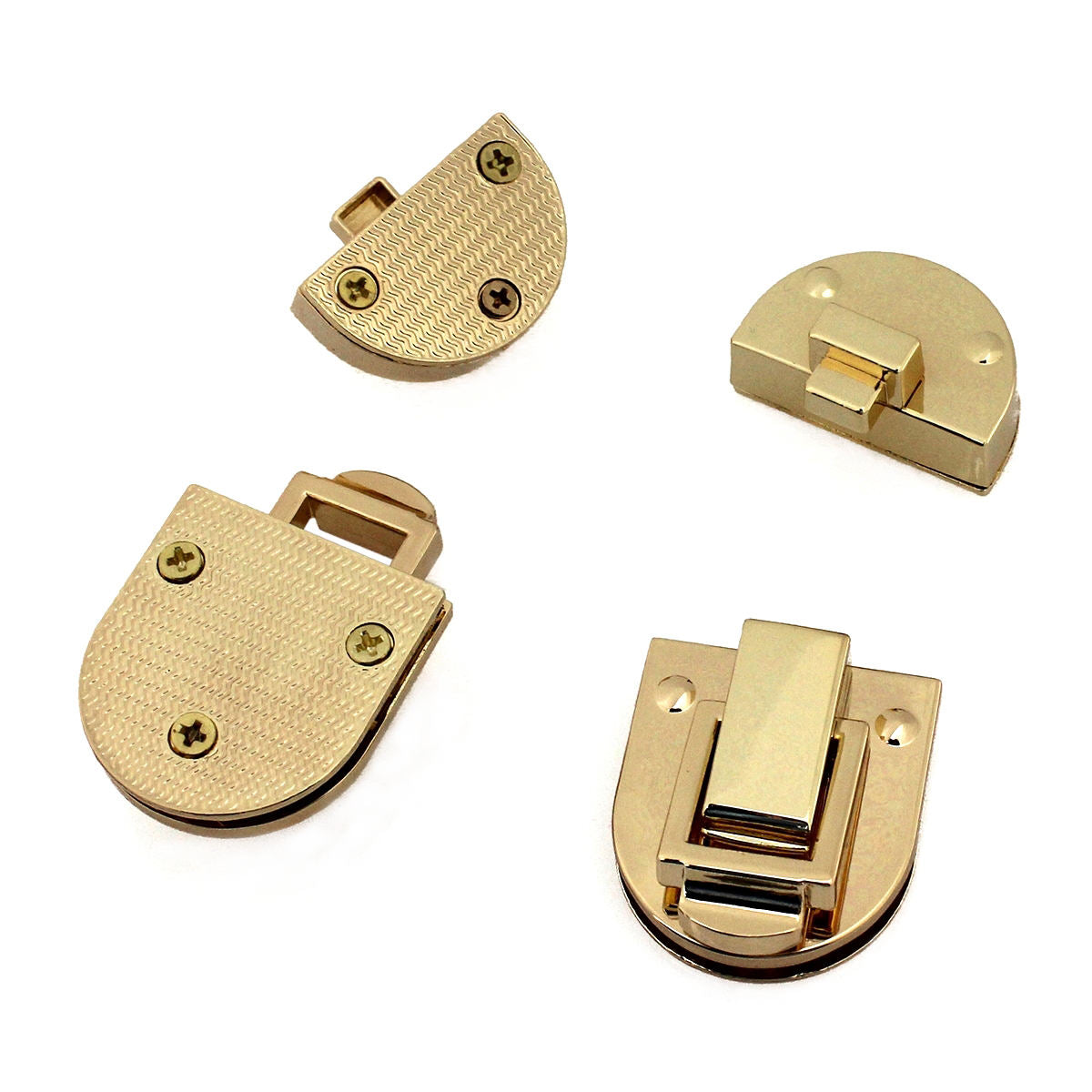 Flip Lock, Purse Lock, Lock for Bags, Purses, Clutches, Briefcases