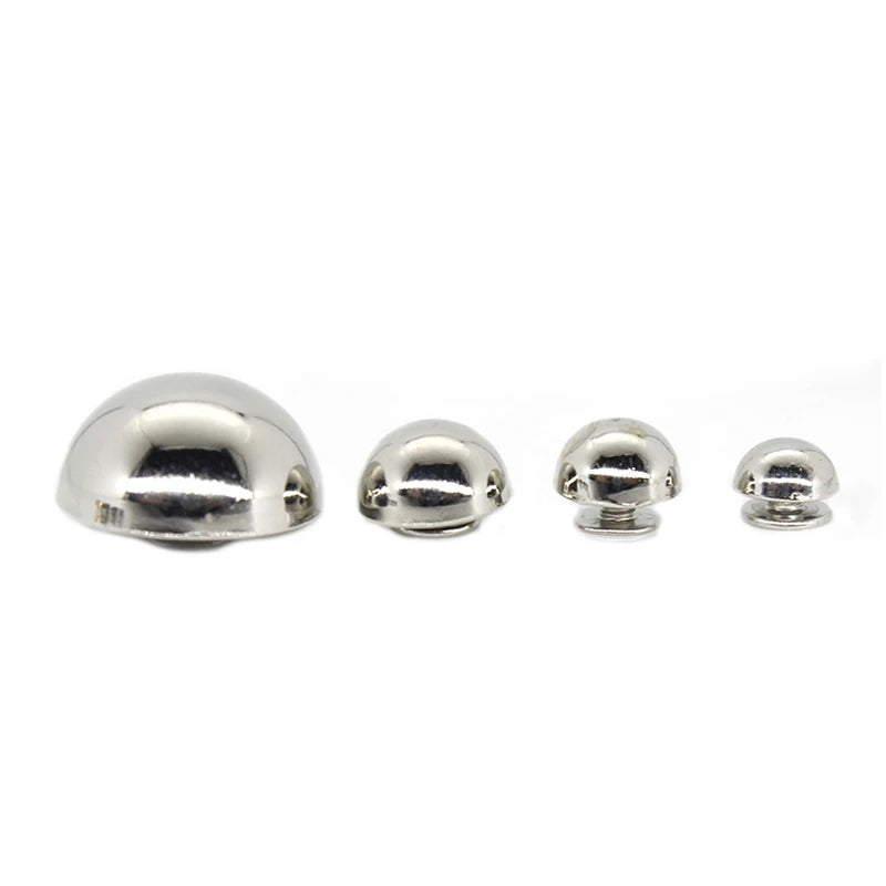 Dome Shape Alloy Bag Feet, Studs, Screw Back Rivet