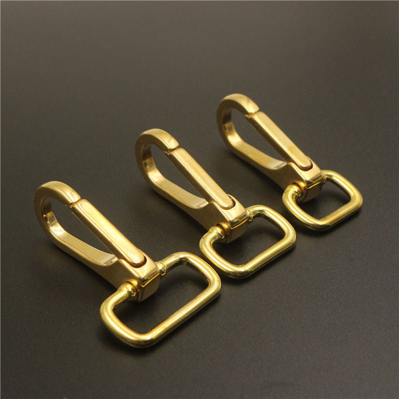 Halter Snap Solid Brass Swivel Square Eye