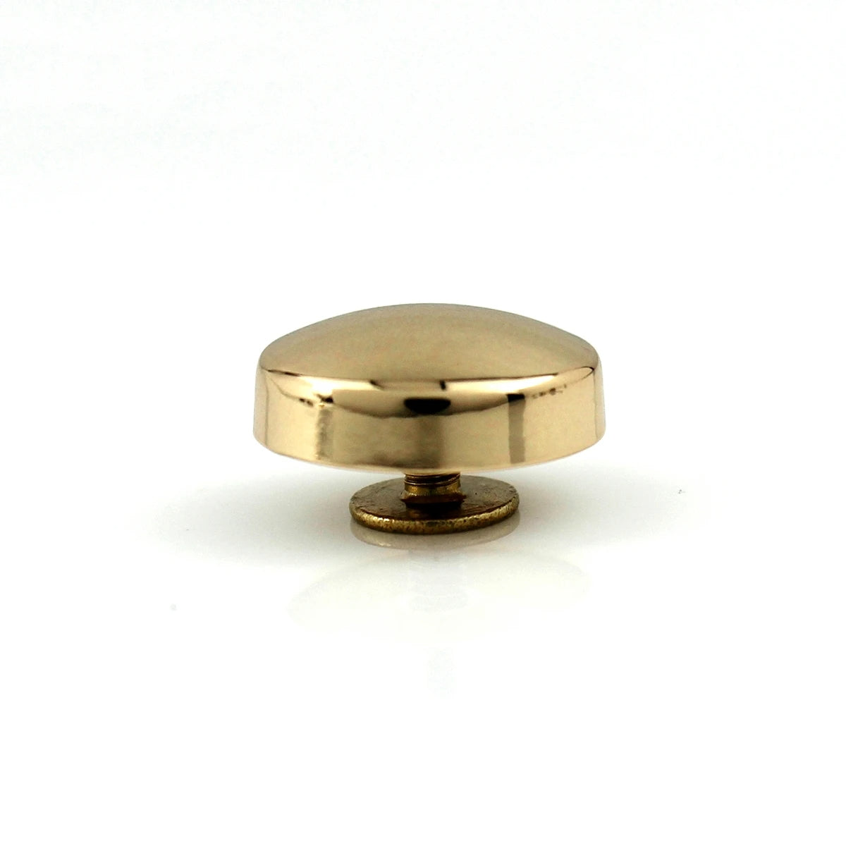 Round Alloy Bag Feet 16mm, Screw Back Rivet