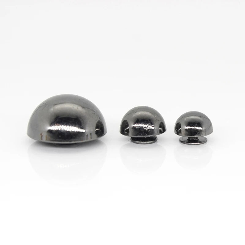 Dome Shape Alloy Bag Feet, Studs, Screw Back Rivet