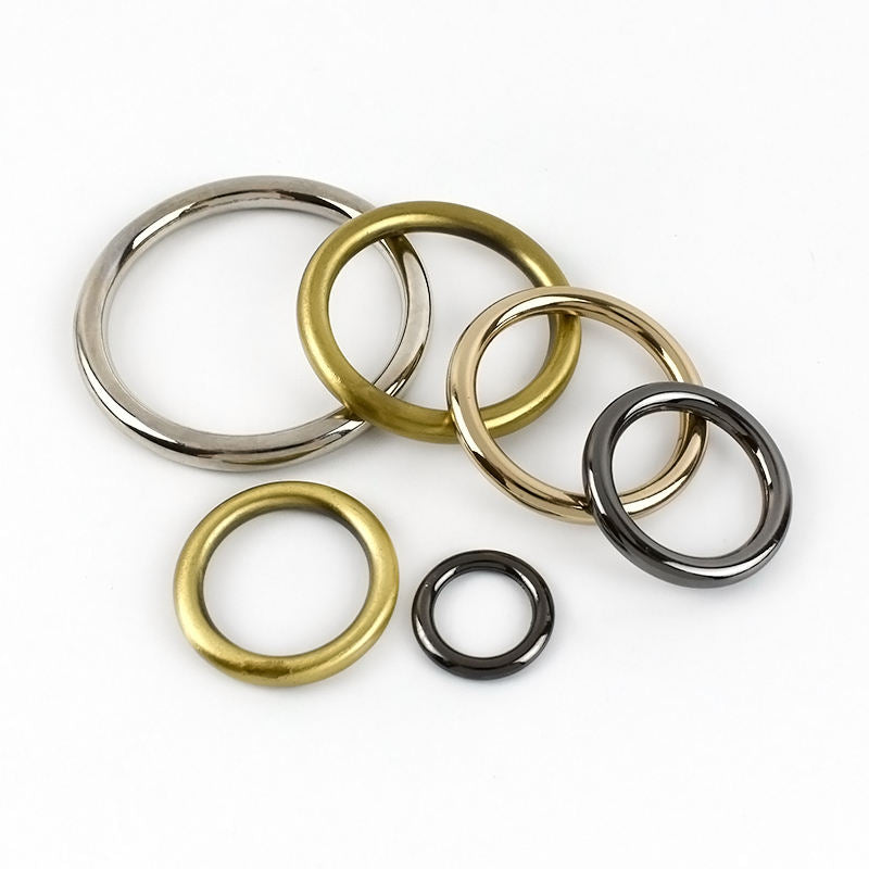 Seamless O Ring, Zinc Alloy, 6pcs