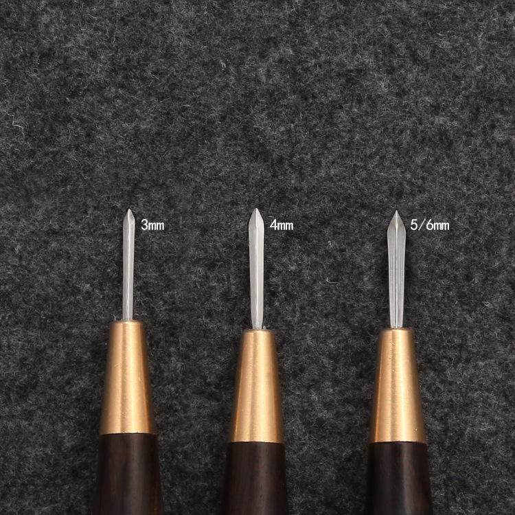 Diamond Tip Sewing Awls for Leather Craft