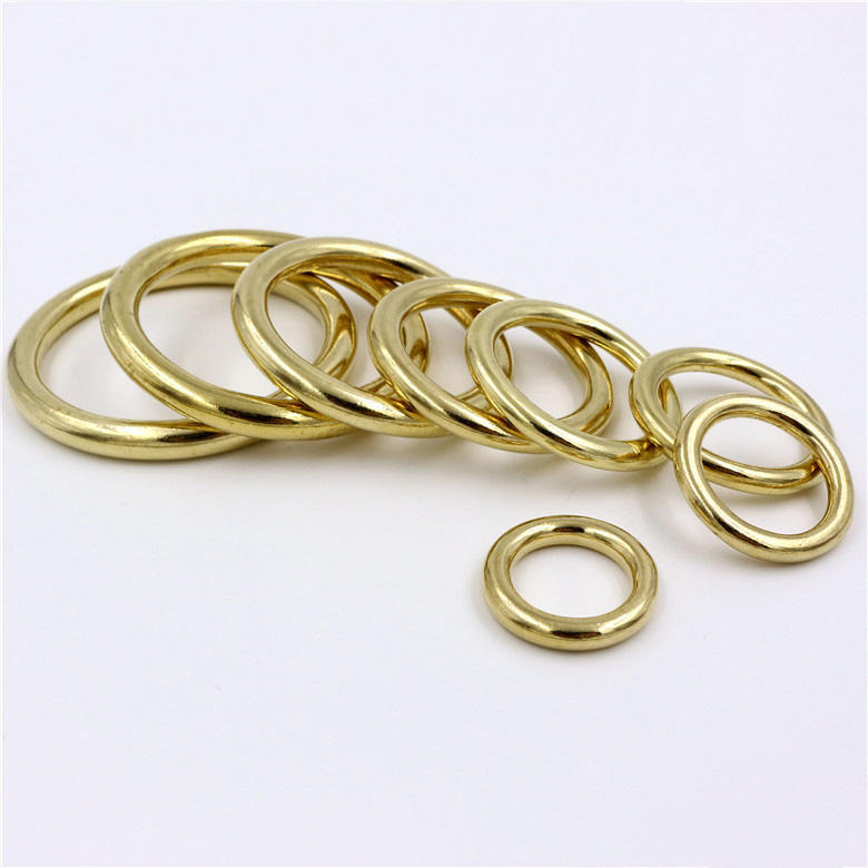 Solid Brass Seamless O Ring, Cast O Rings