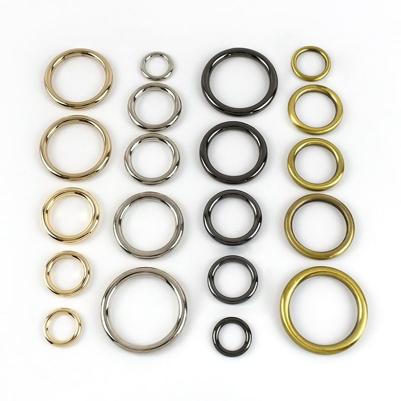 Seamless O Ring, Zinc Alloy, 6pcs