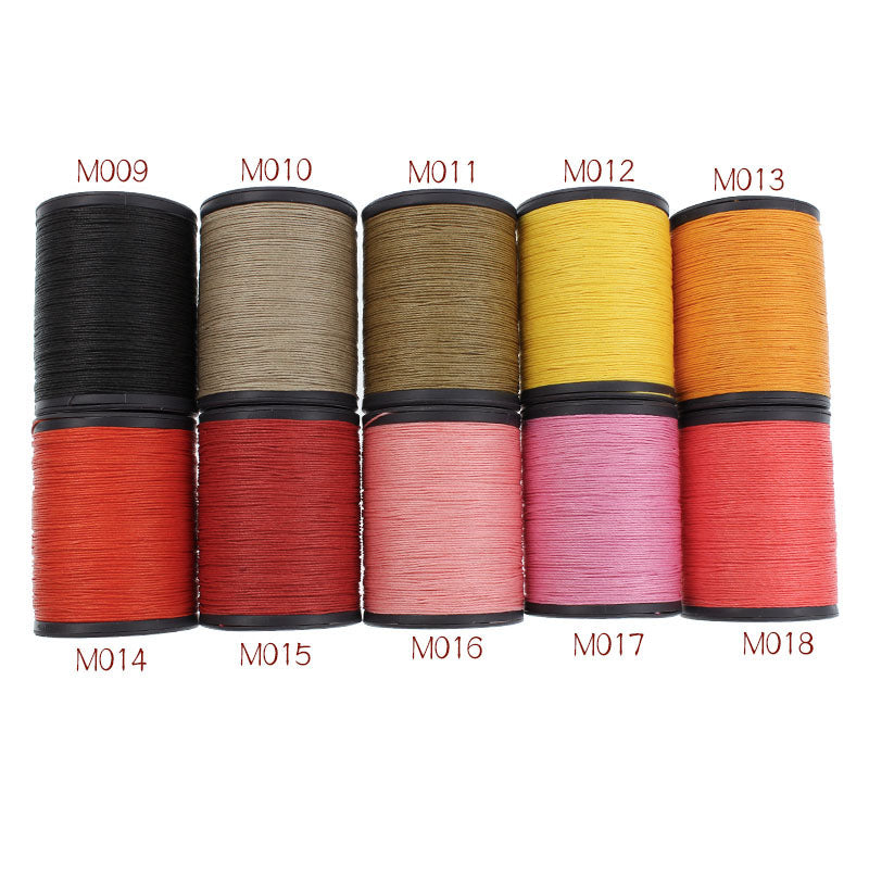 6M Cards 0.55mm Waxed Linen Thread for Hand Sewing Leather