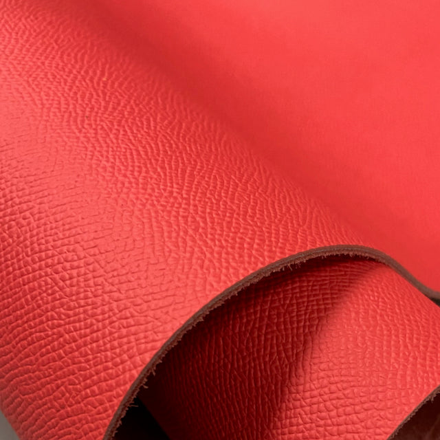 Rose Red Epsom Calf Leather