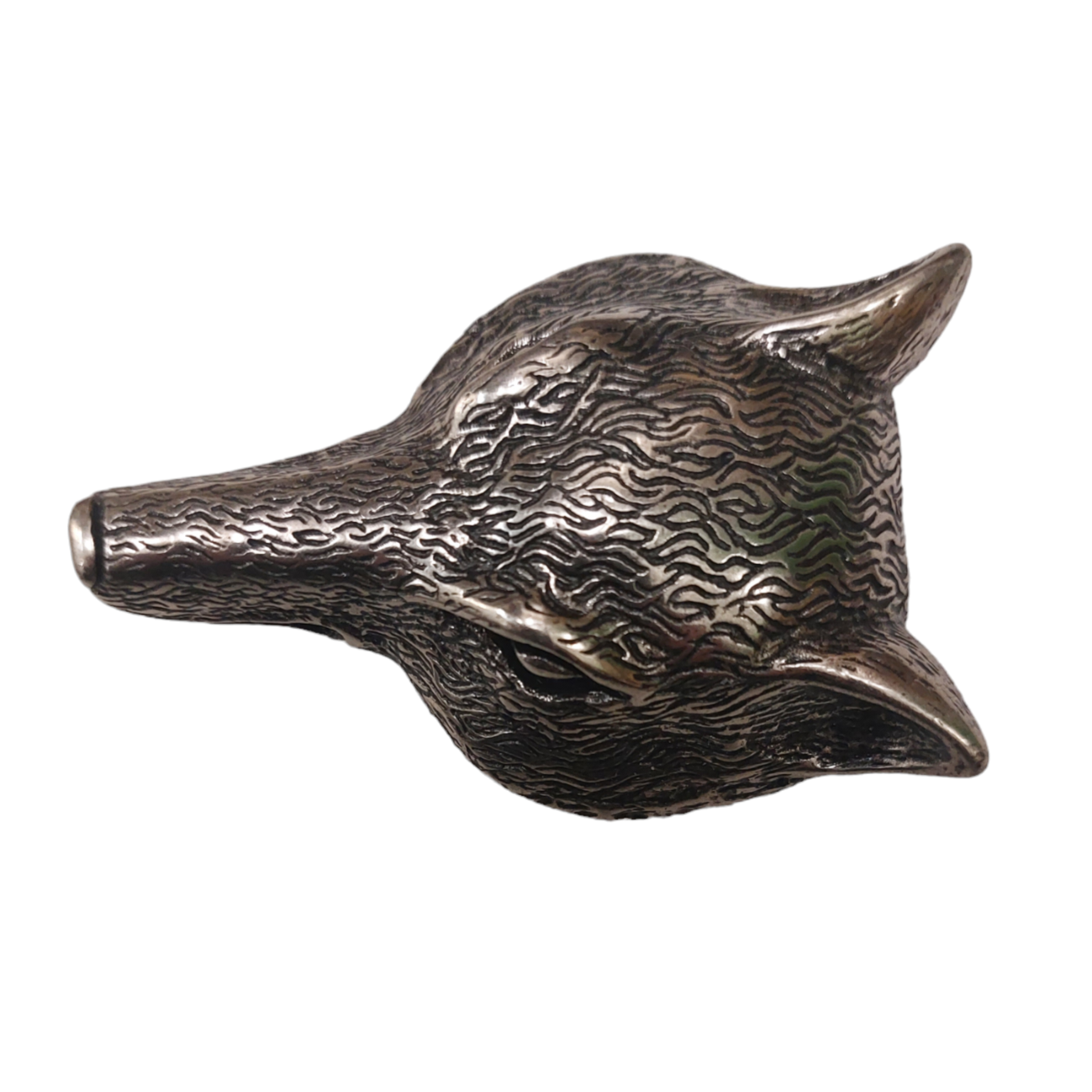 Wolf Head Design 3-D Belt Buckle