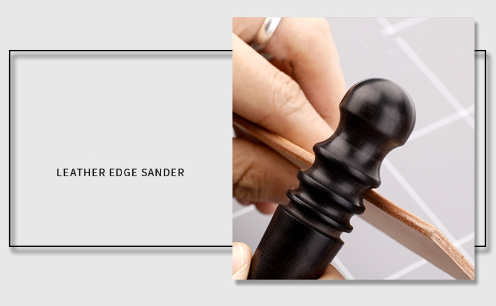 Ebony Wood Leather Burnishing Tools