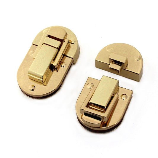 Flip Lock, Purse Lock, Lock for Bags, Purses, Clutches, Briefcases