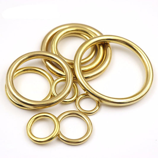 Solid Brass Seamless O Ring, Cast O Rings