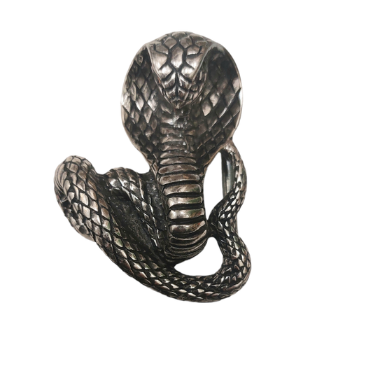 Cobra Snake Design 3-D Belt Buckle