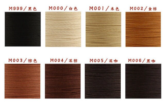 70M Spools 0.55mm Waxed Ramie Thread for Hand Sewing Leather