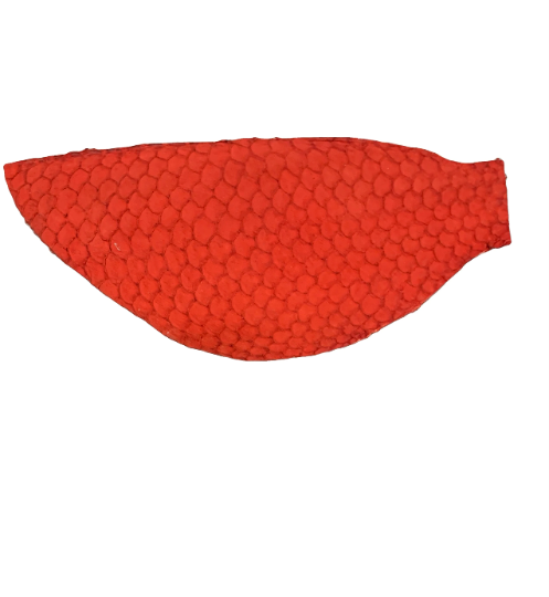 Tilapia Fish Leather Red