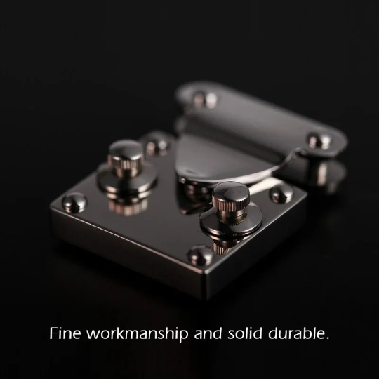 Stainless Steel Square Squeeze Lock for Leather Goods