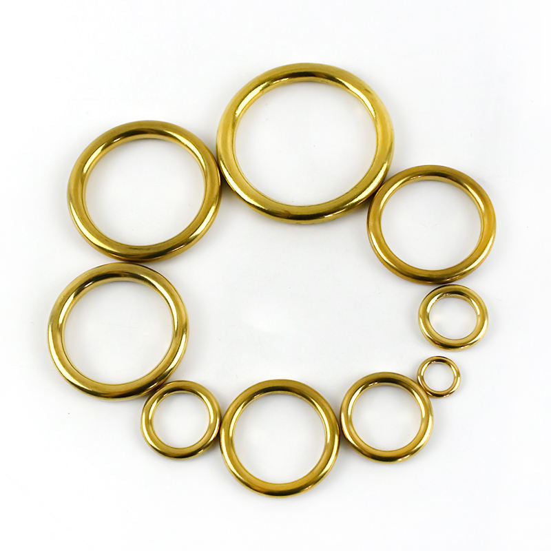 Solid Brass Seamless O Ring, Cast O Rings