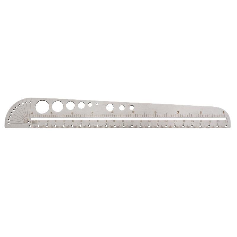 Multifunction Geometric Craft Ruler