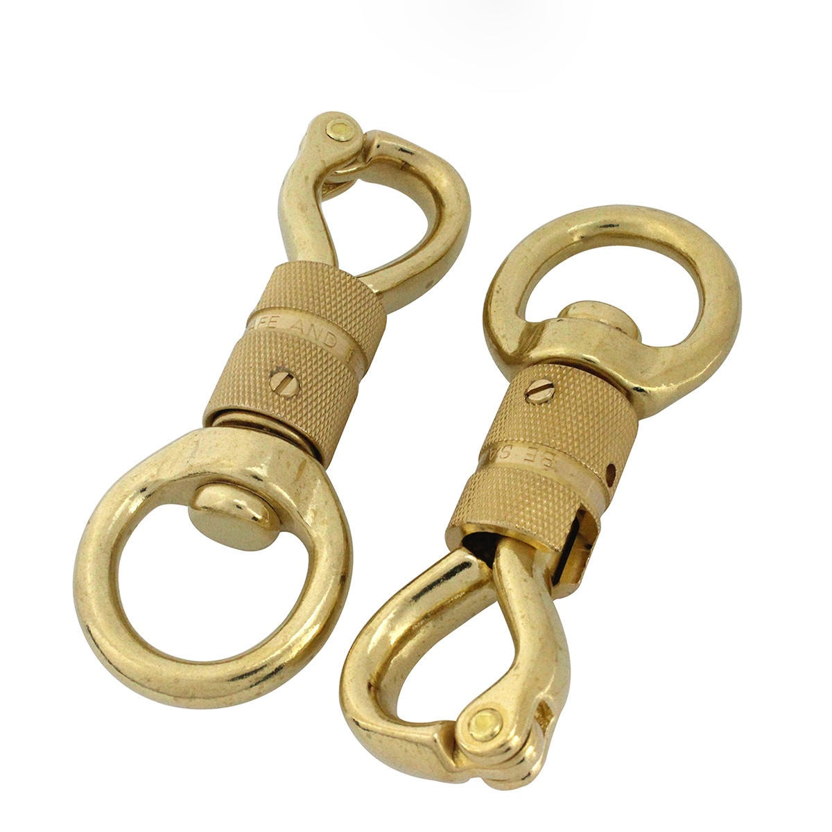 Heavy Duty Solid Brass Quick Release, Halter Snap, Horse Lead Rope Clasp Hook