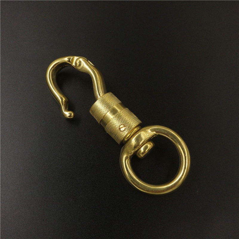 Heavy Duty Solid Brass Quick Release, Halter Snap, Horse Lead Rope Clasp Hook