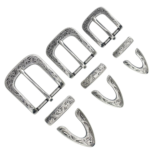 Laramie 3 Piece Western Buckle Set