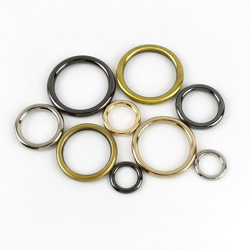 Seamless O Ring, Zinc Alloy, 6pcs