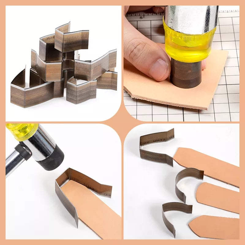 Belt Strap End Leather Cutting Die Sets