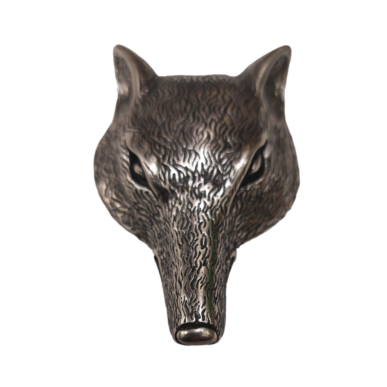 Wolf Head Design 3-D Belt Buckle