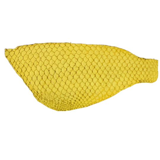 Tilapia Fish Leather Yellow